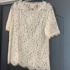 NWOT Lace Top Anthropologie Size L